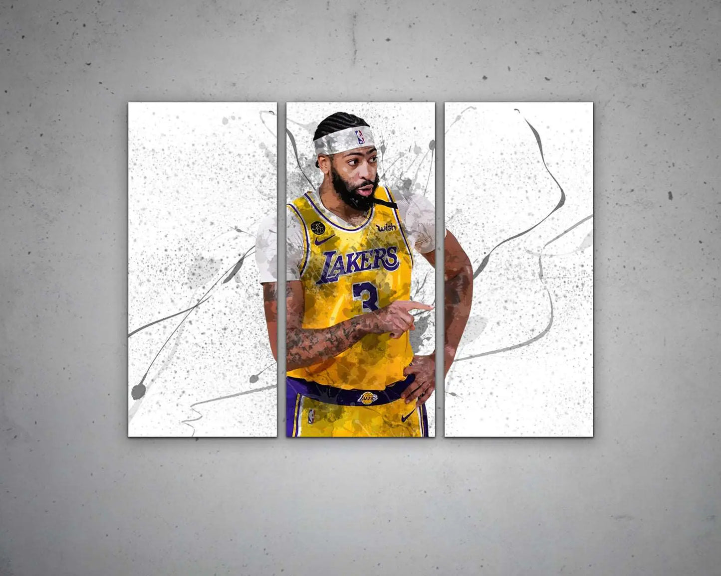 Anthony Davis Canvas Wall Art 