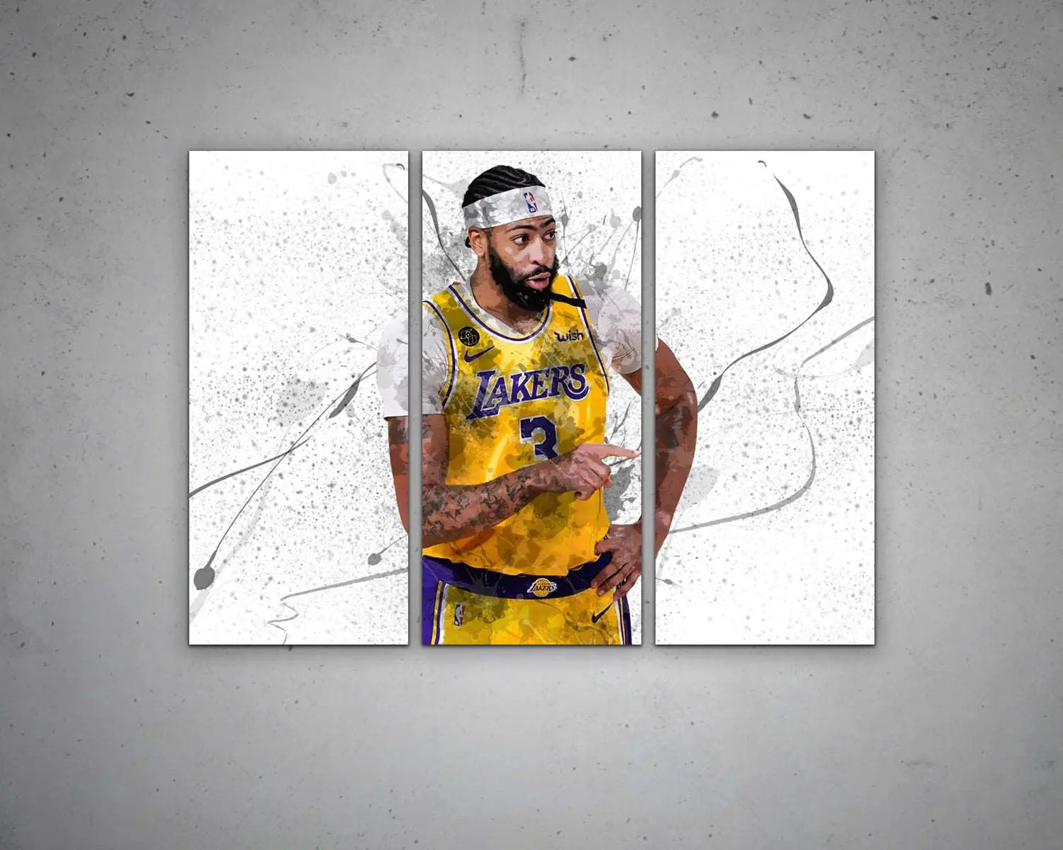 Anthony Davis Canvas Wall Art 