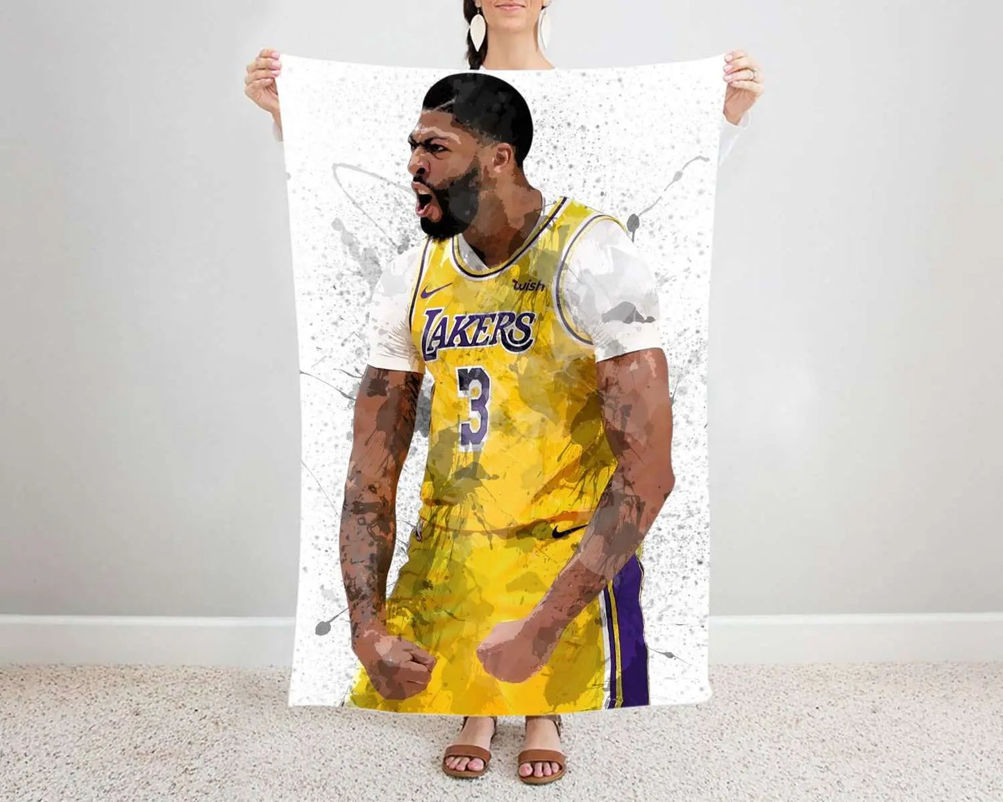 Anthony Davis Fleece Blanket 