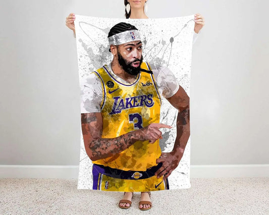 Anthony Davis  Fleece Blanket Style 2 