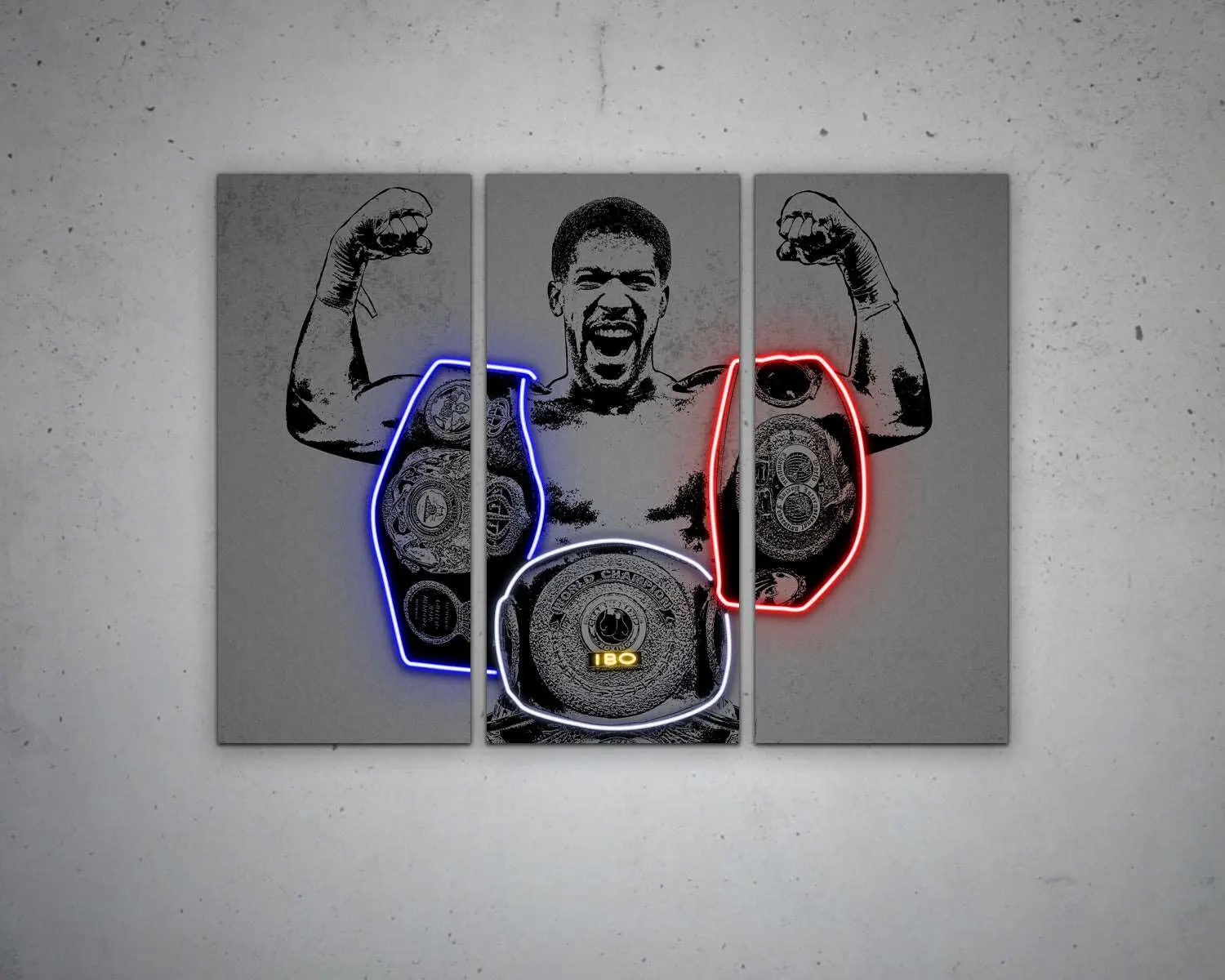 Anthony Joshua Canvas Wall Art 