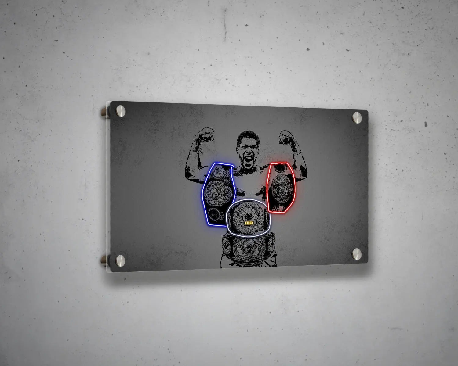 Anthony Joshua Canvas Wall Art 