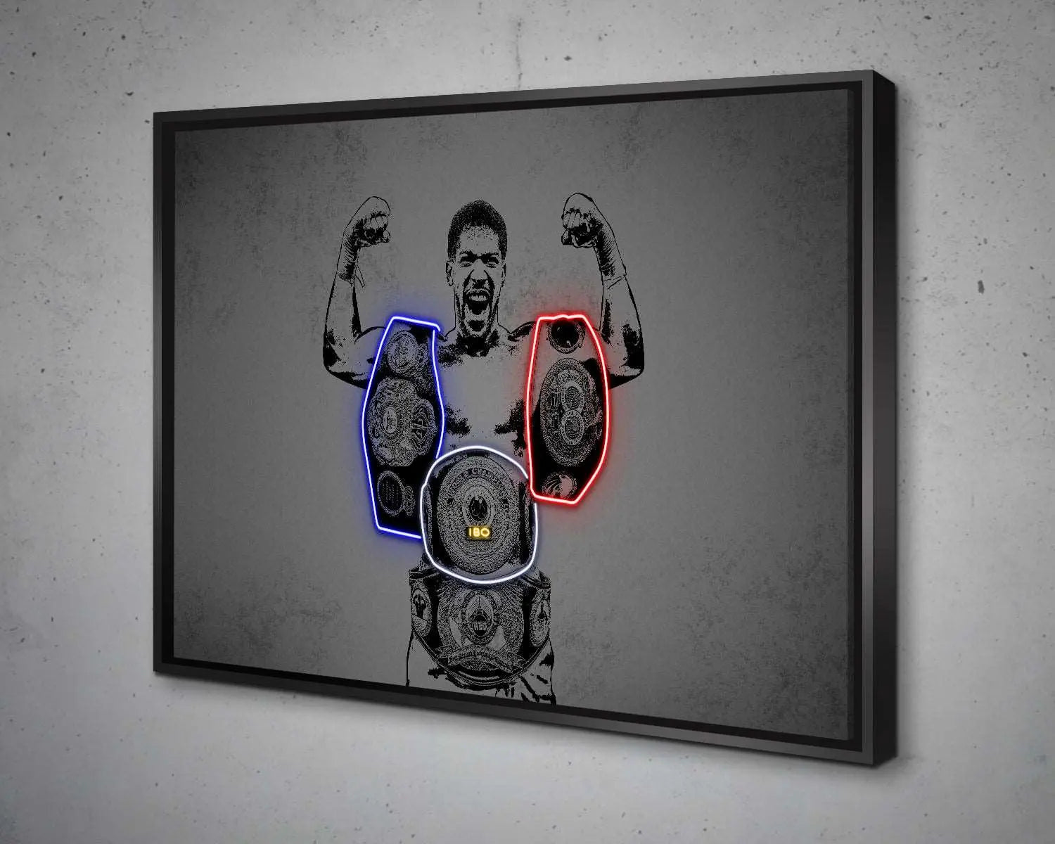 Anthony Joshua Canvas Wall Art 