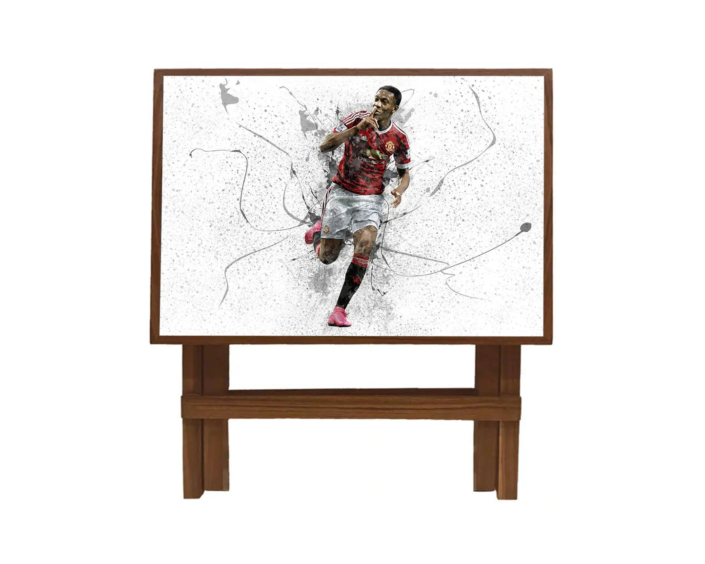 Anthony Martial Splash Effect Coffee and Laptop Table 