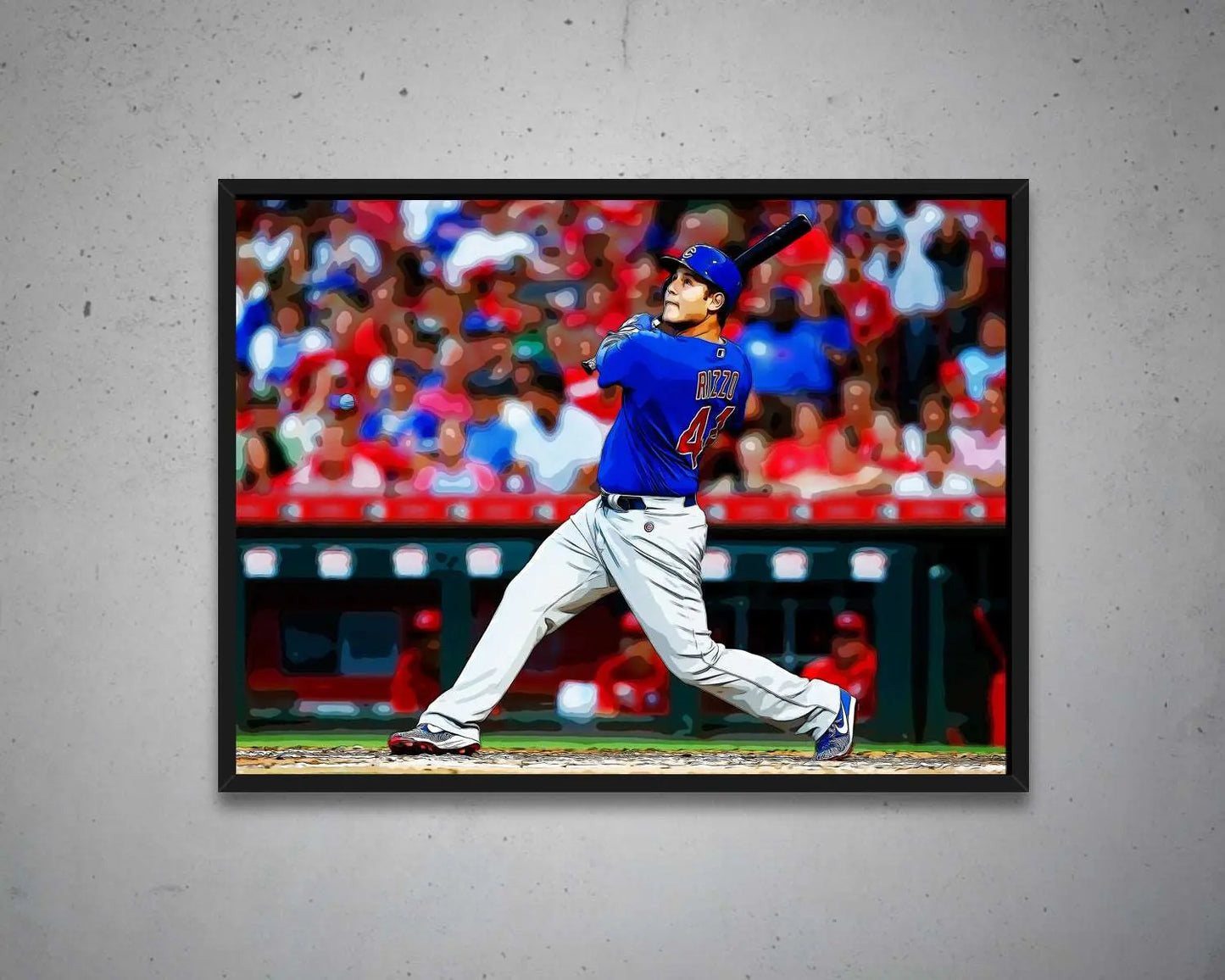 Anthony Rizzo Multicolour Wall Art 