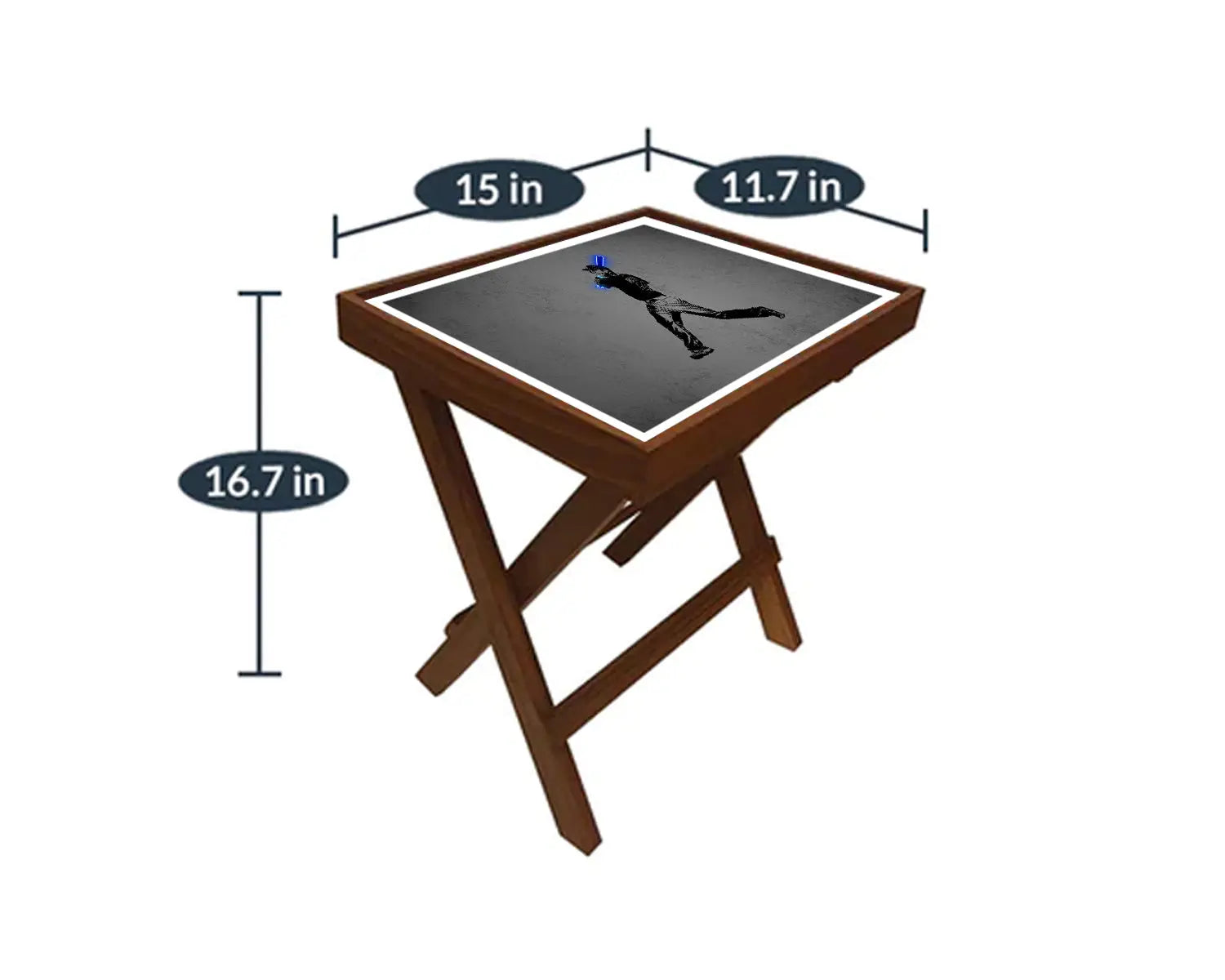 Anthony Rizzo Neon Effect Coffee and Laptop Table 