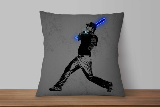 Anthony Rizzo Neon Effect Pillow