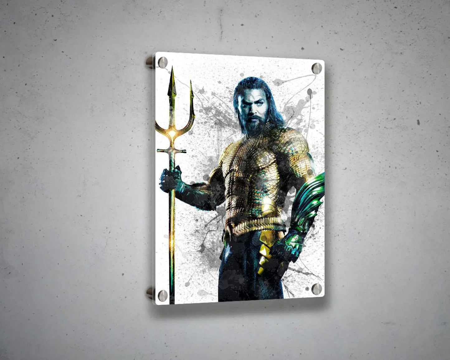 Aquaman Canvas Wall Art 