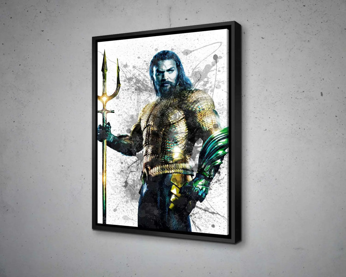 Aquaman Canvas Wall Art 