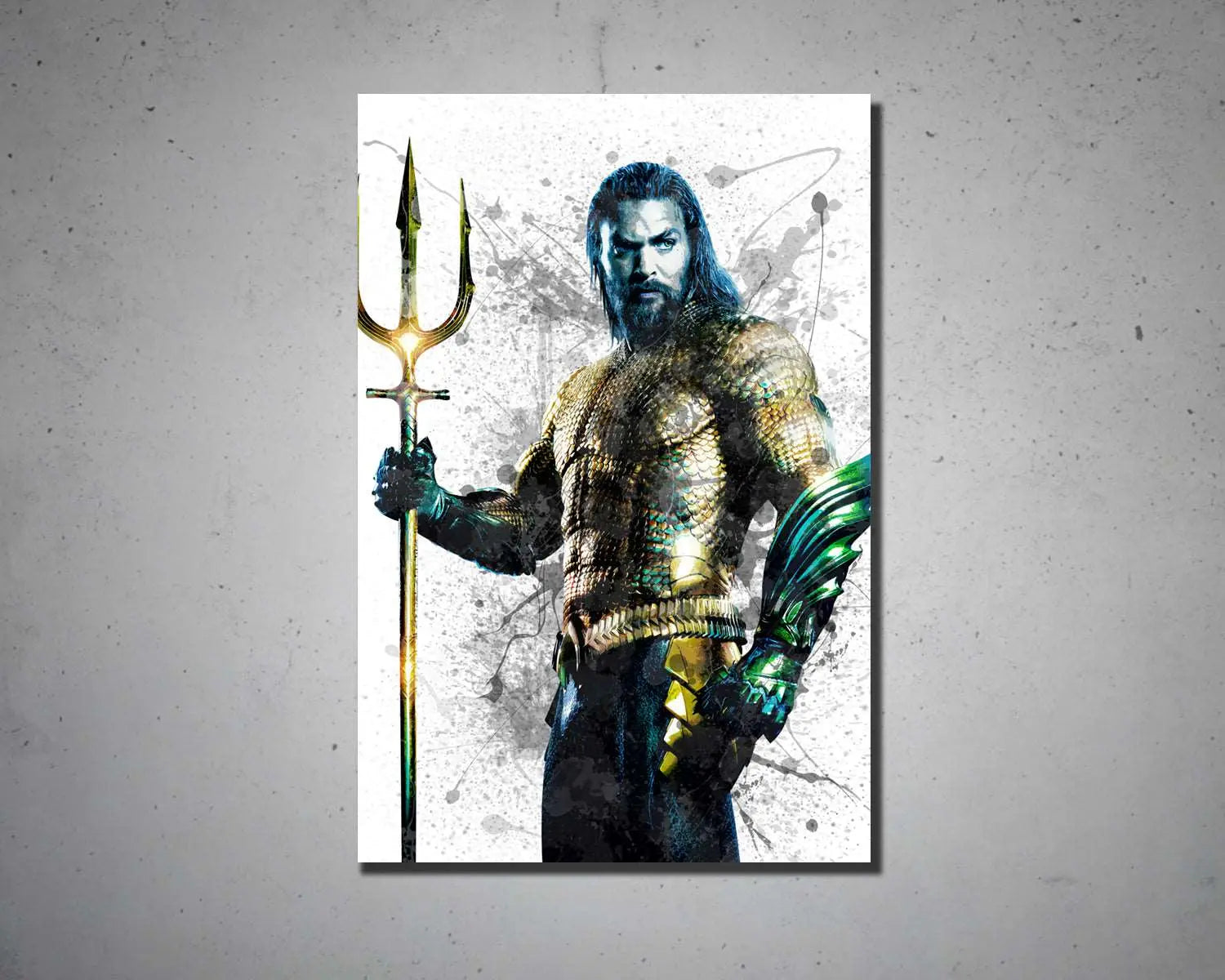 Aquaman Canvas Wall Art 