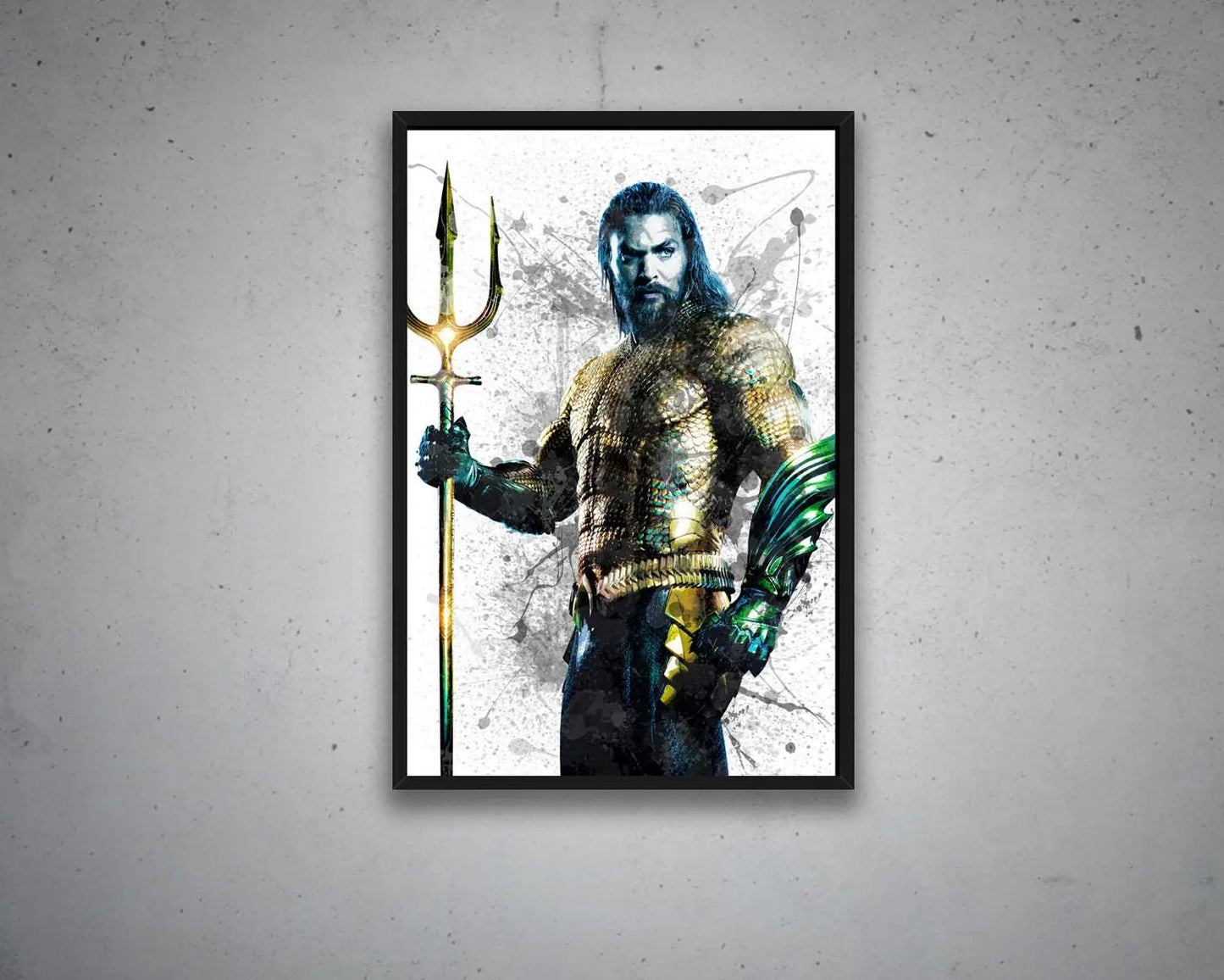 Aquaman Canvas Wall Art 