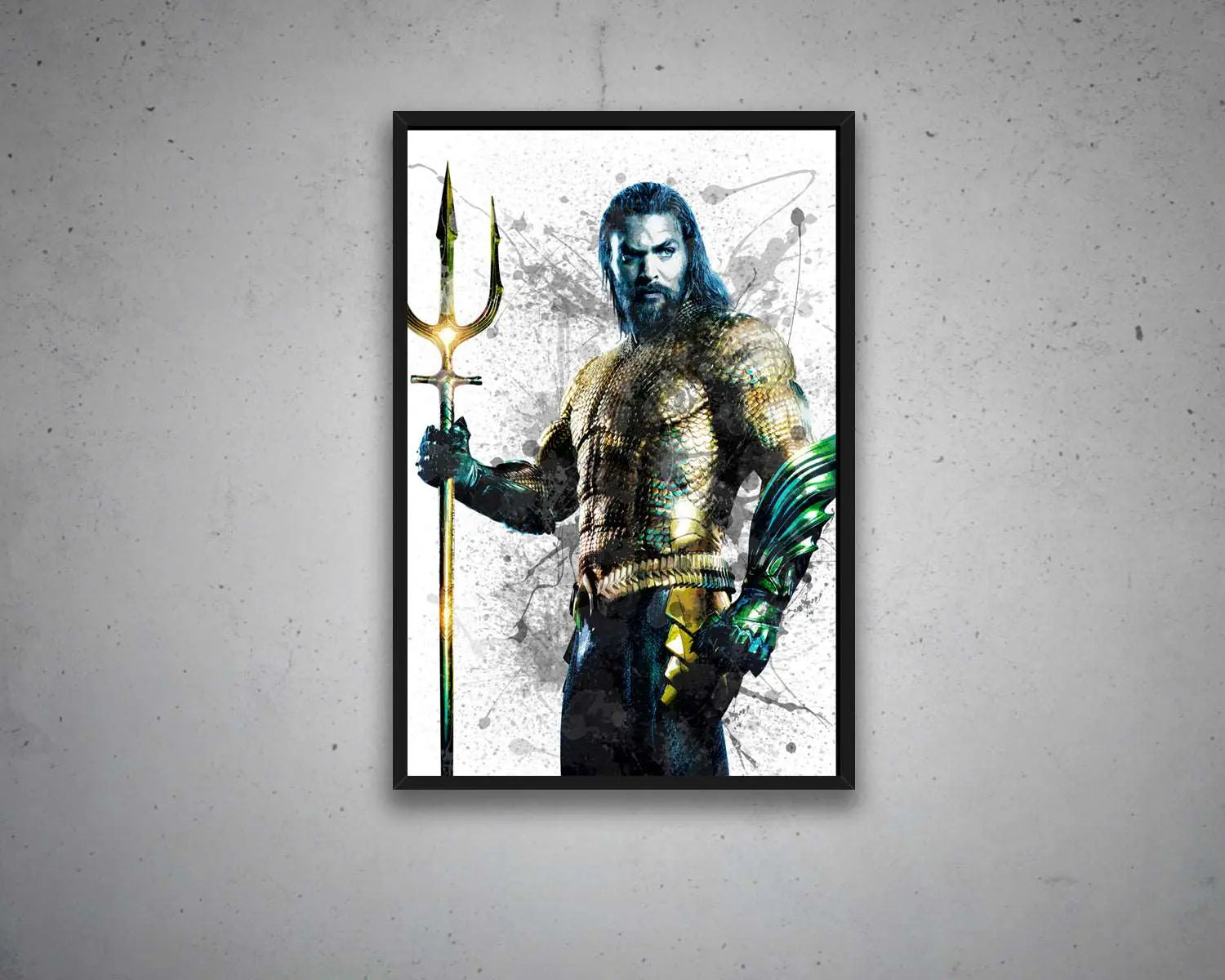 Aquaman Canvas Wall Art 