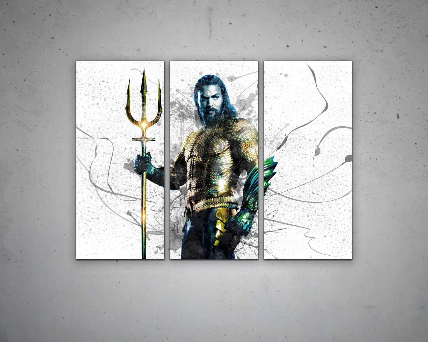Aquaman Canvas Wall Art 