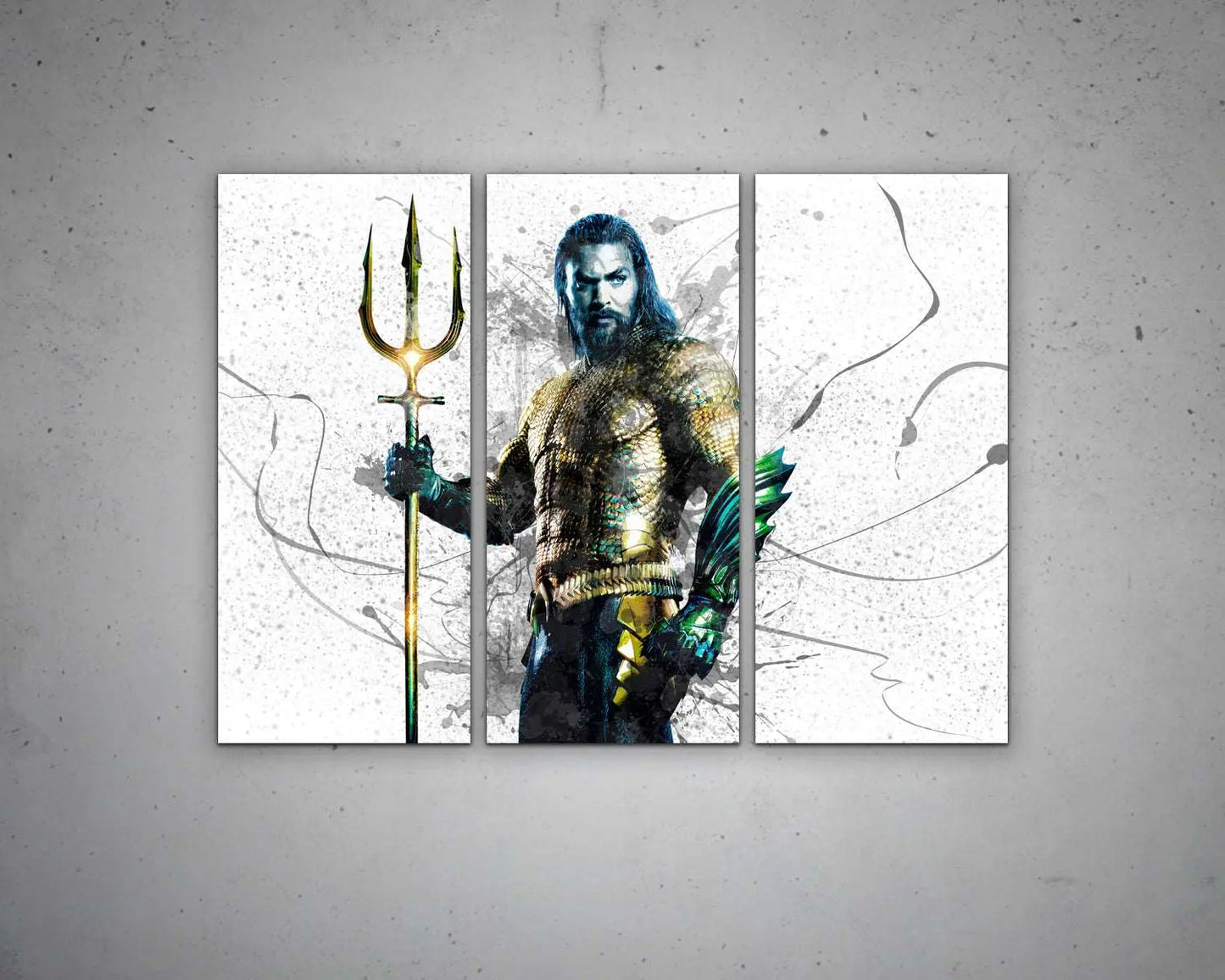 Aquaman Canvas Wall Art 
