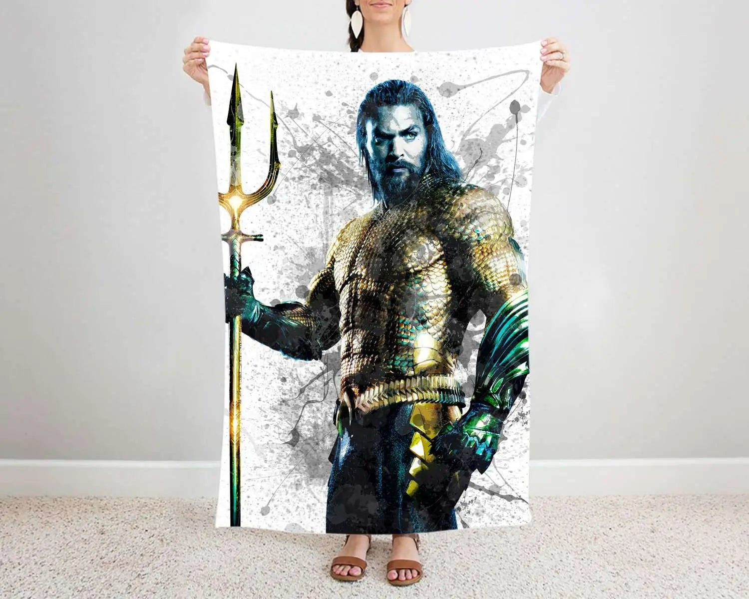 Aquaman  Fleece Blanket 