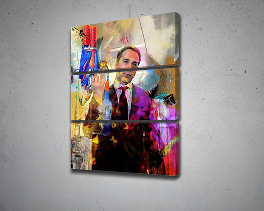 Ari Gold Multicolour Wall Art