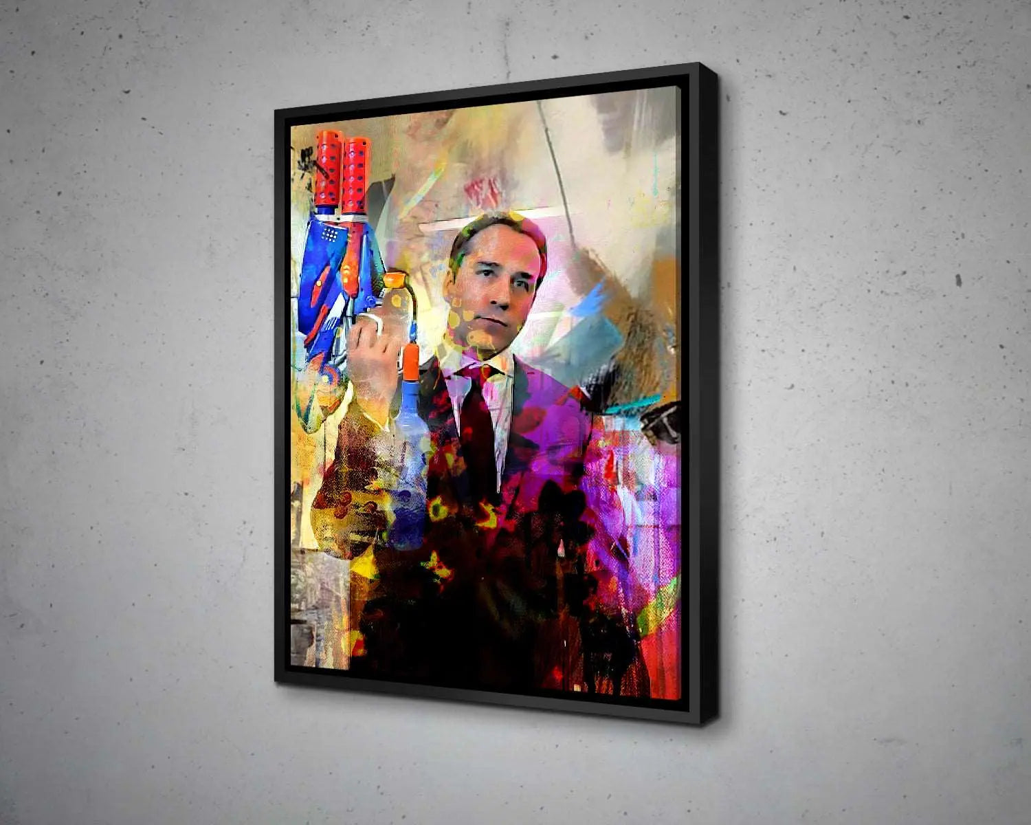 Ari Gold Multicolour Wall Art 