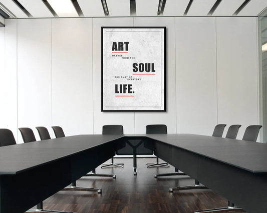 Art Soul Life Canvas Wall Art