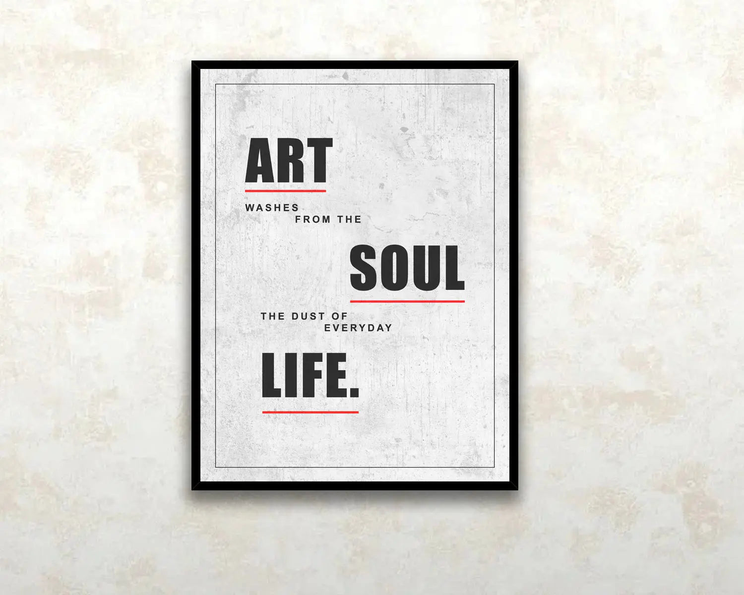 Art Soul Life Canvas Wall Art 