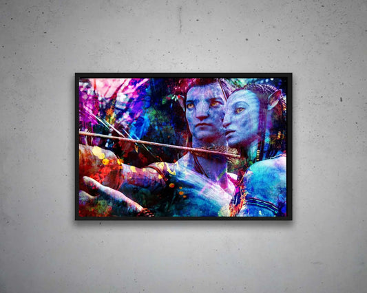 Avatar Multicolour Wall Art 
