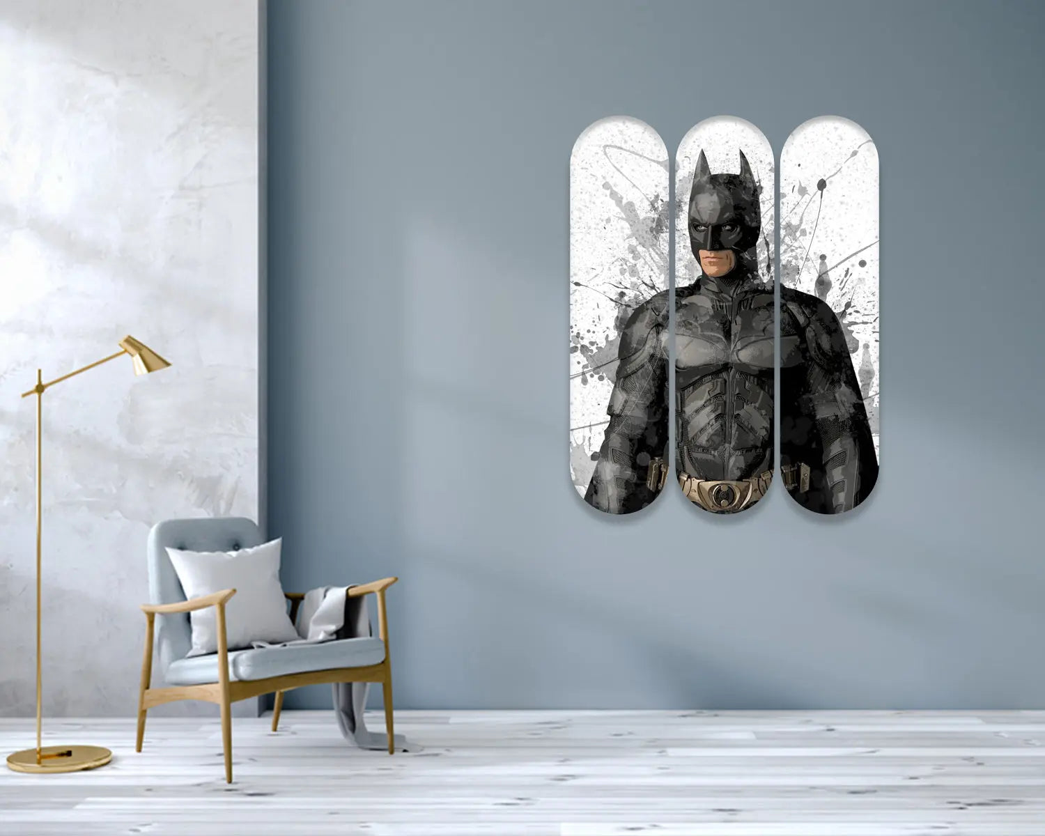 Batman Acrylic Skateboard Wall Art 