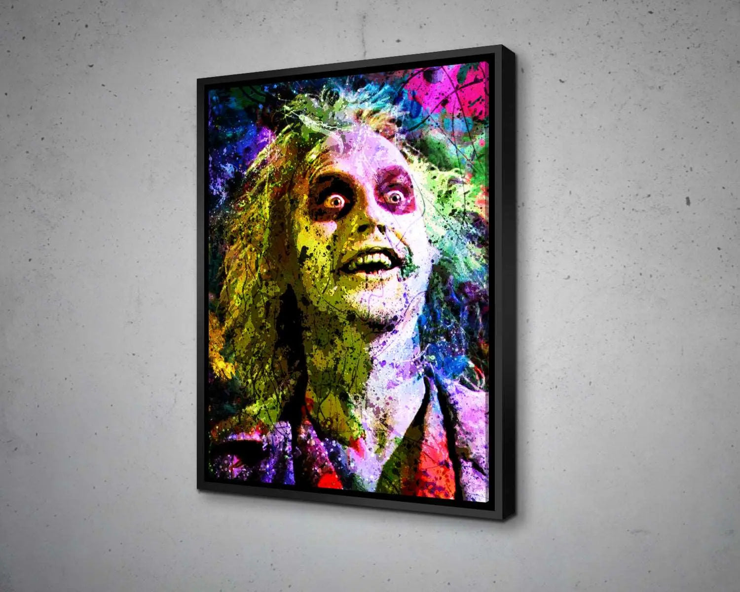 Beetlejuice Multicolour Wall Art 