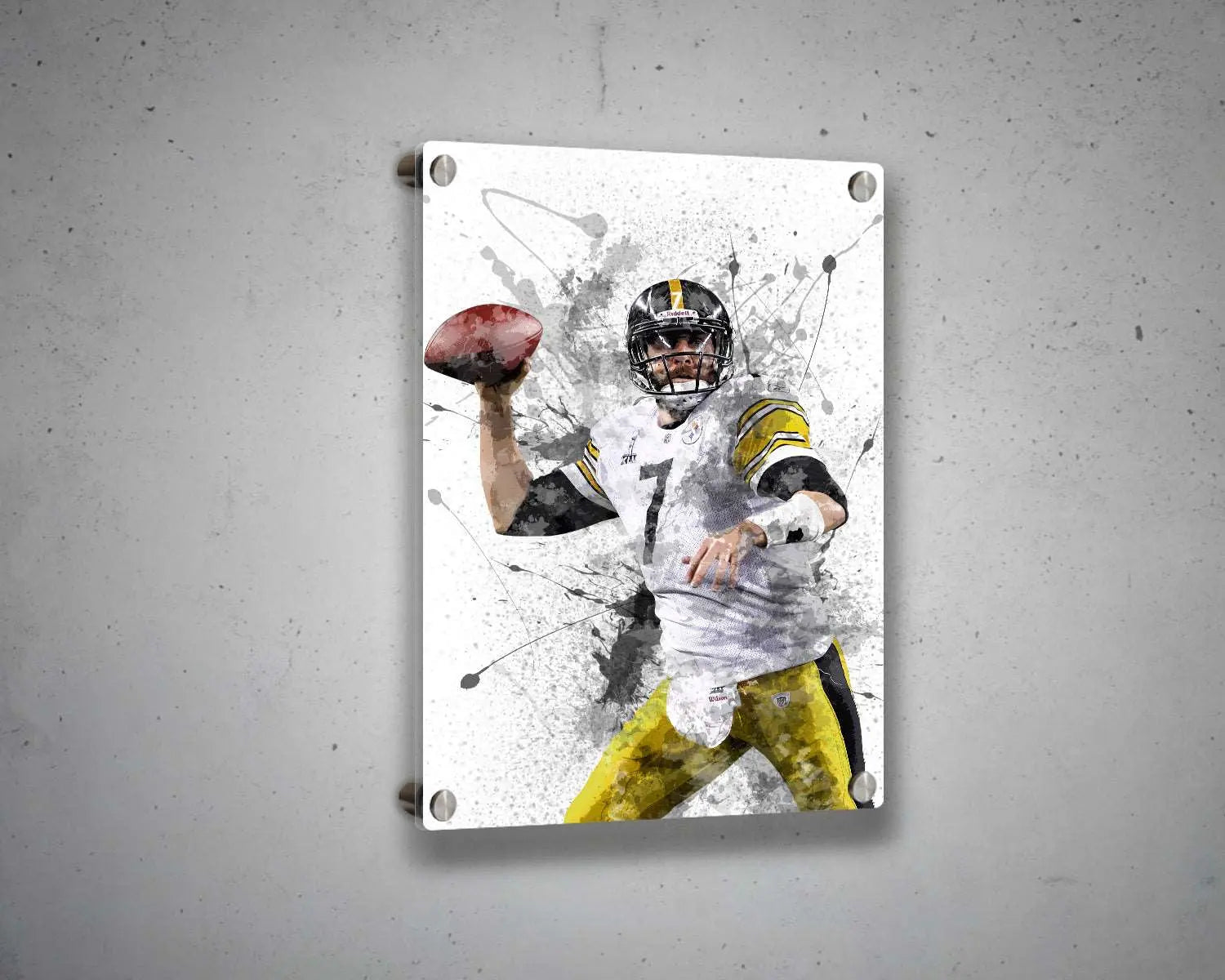 Ben Roethlisberger Canvas Wall Art 