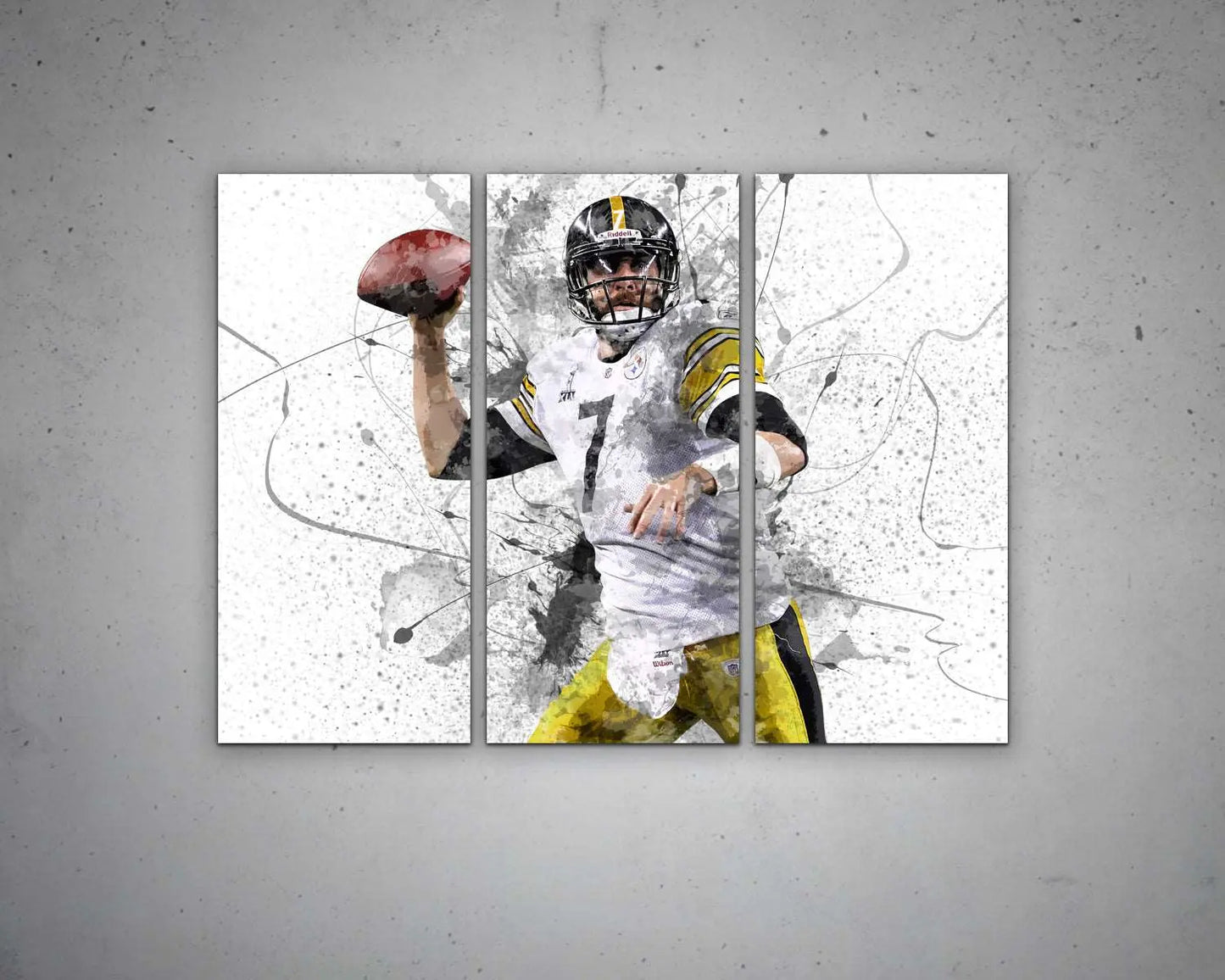 Ben Roethlisberger Canvas Wall Art 