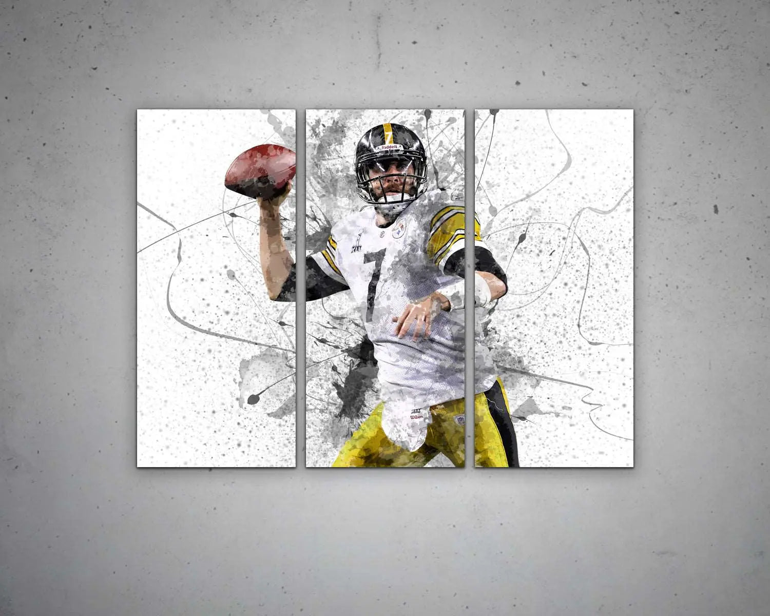 Ben Roethlisberger Canvas Wall Art 