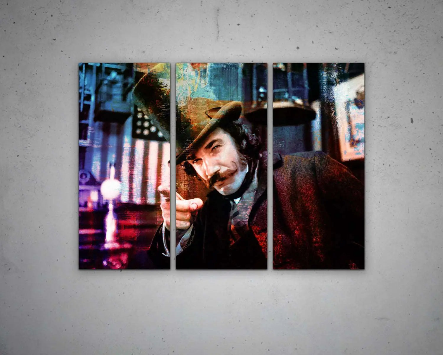 Bill The Butcher Multicolour Wall Art 