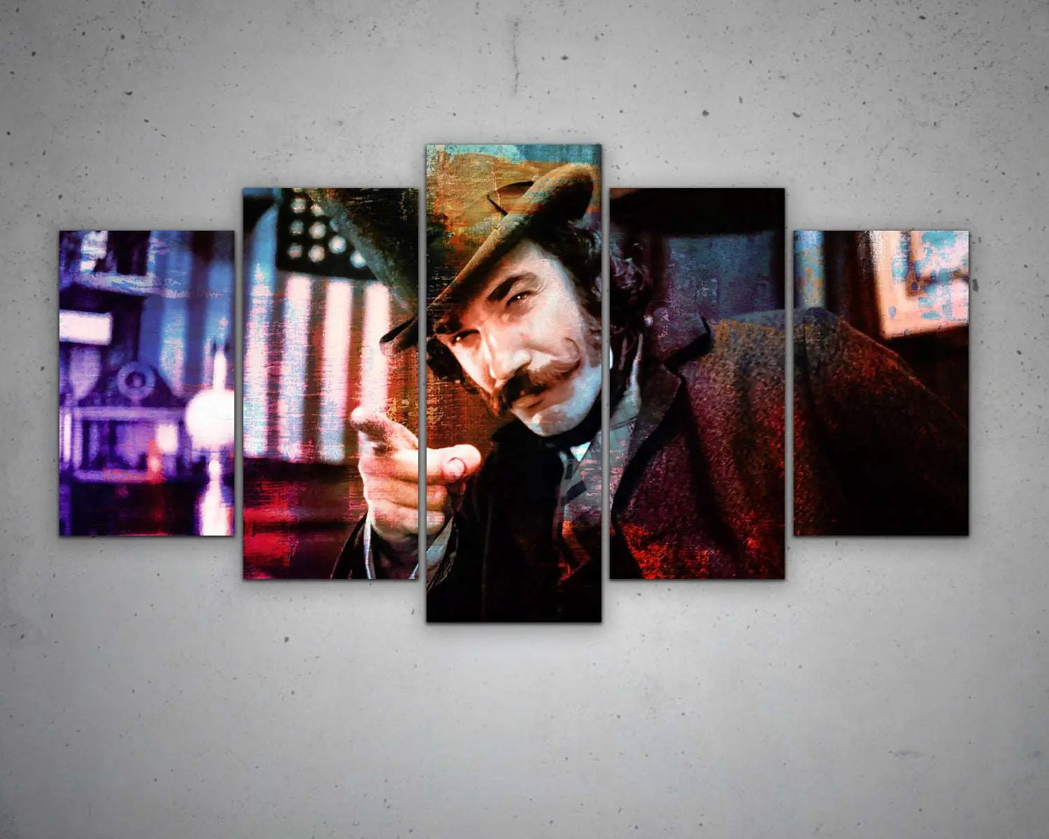 Bill The Butcher Multicolour Wall Art 