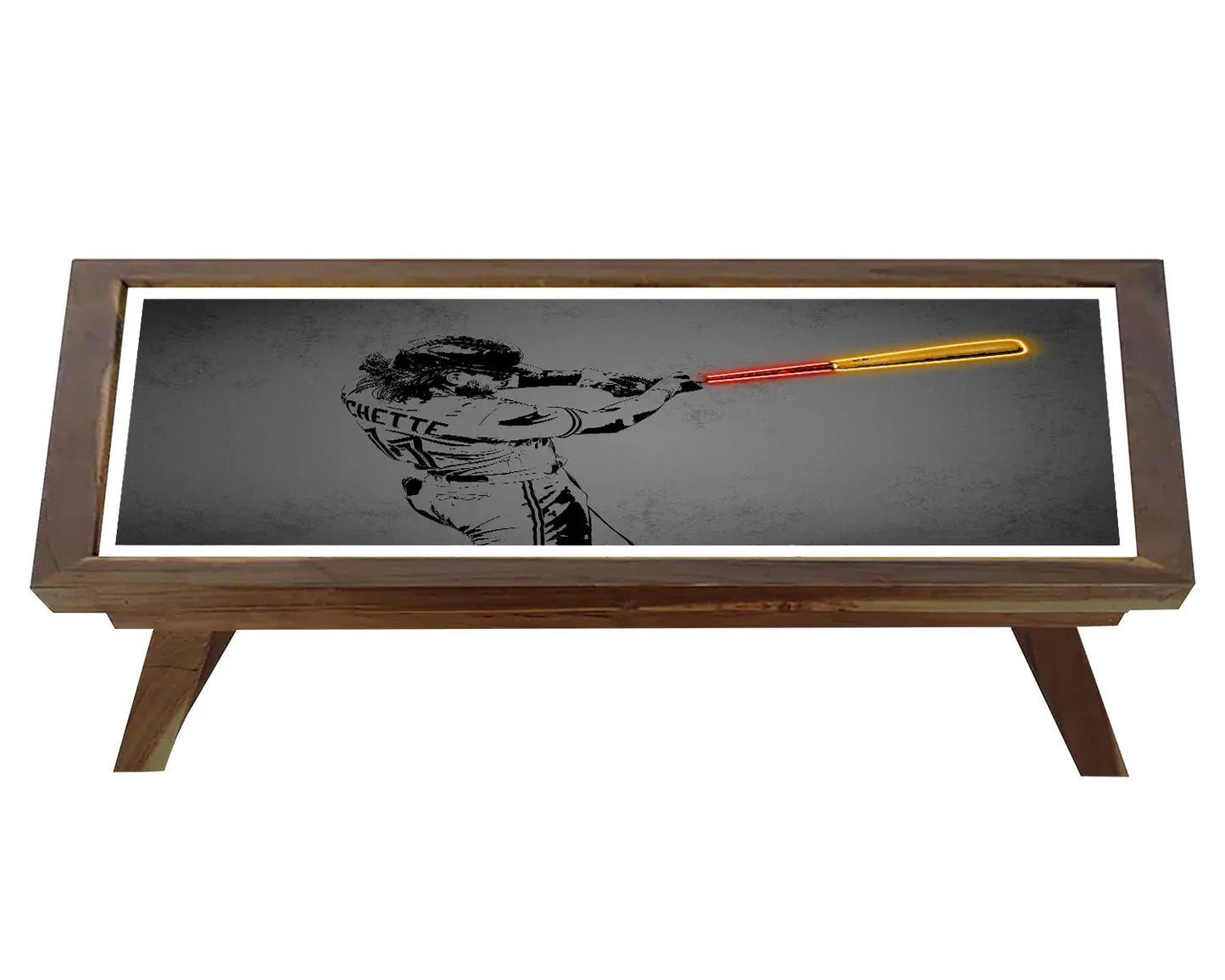 Bo Bichette Neon Effect Coffee and Laptop Table 