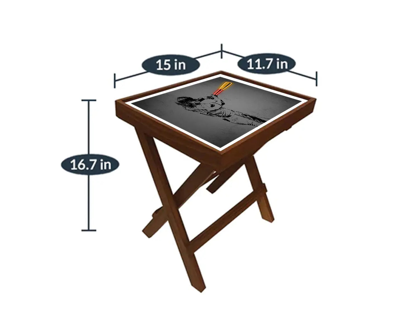 Bo Bichette Neon Effect Coffee and Laptop Table 