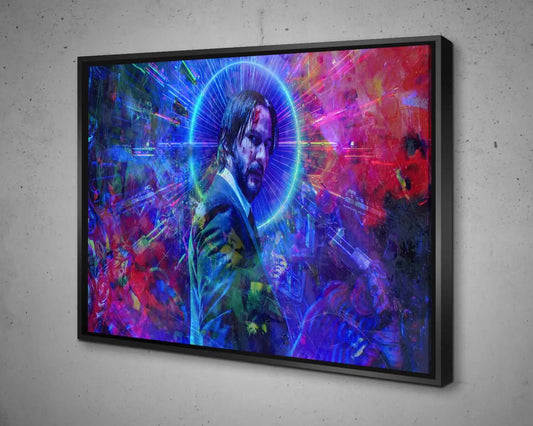 Boogeyman Multicolour Wall Art 