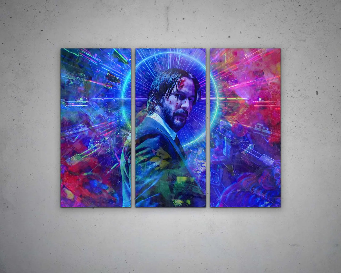 Boogeyman Multicolour Wall Art 