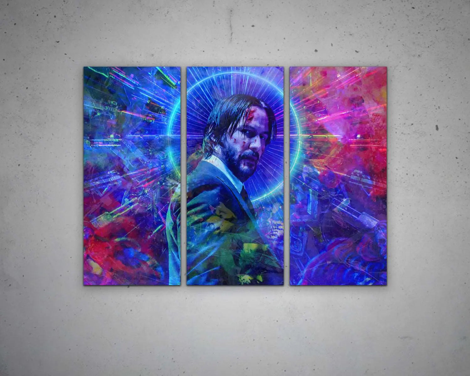 Boogeyman Multicolour Wall Art 