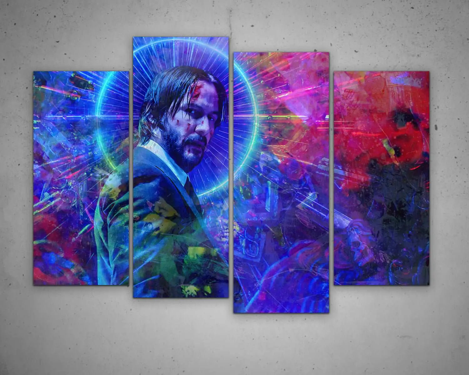 Boogeyman Multicolour Wall Art 