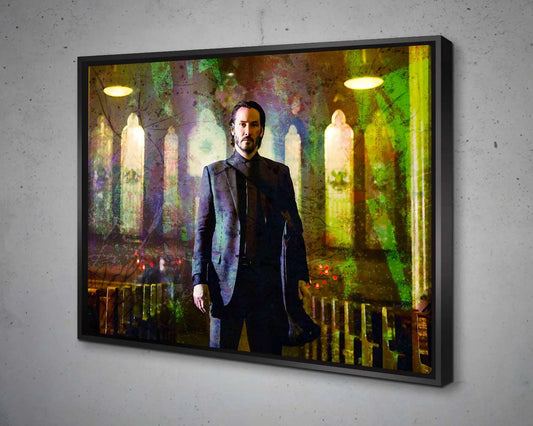 Boogeyman Multicolour Wall Art