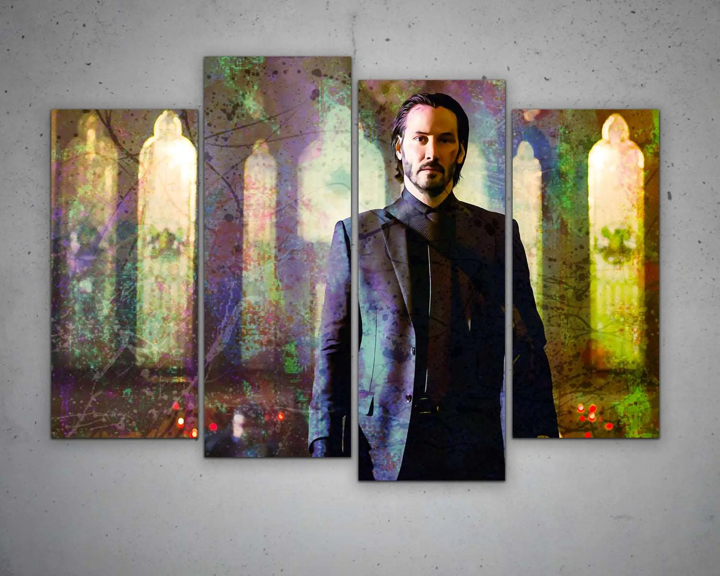 Boogeyman Multicolour Wall Art 