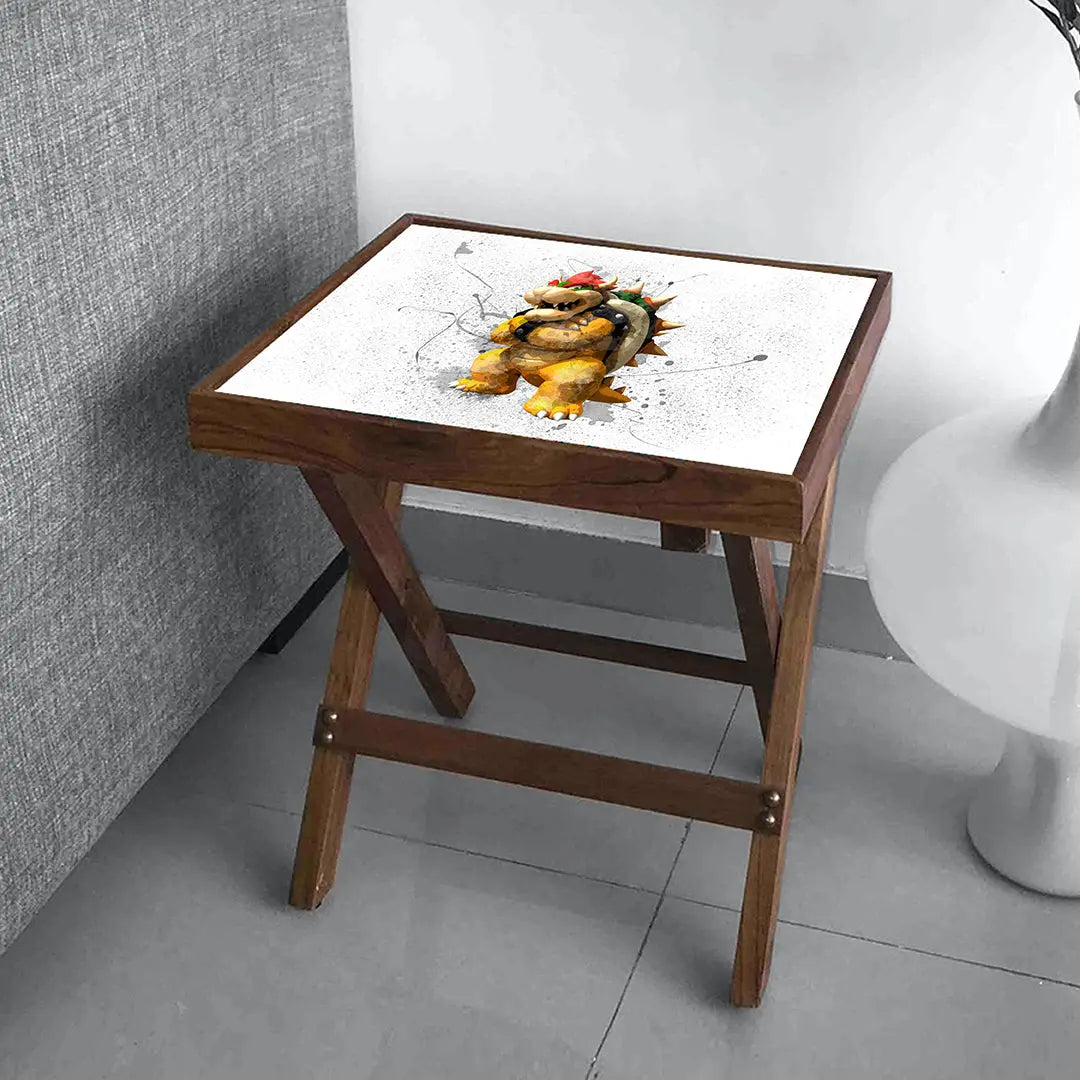 Bowser Splash Effect Coffee and Laptop Table 