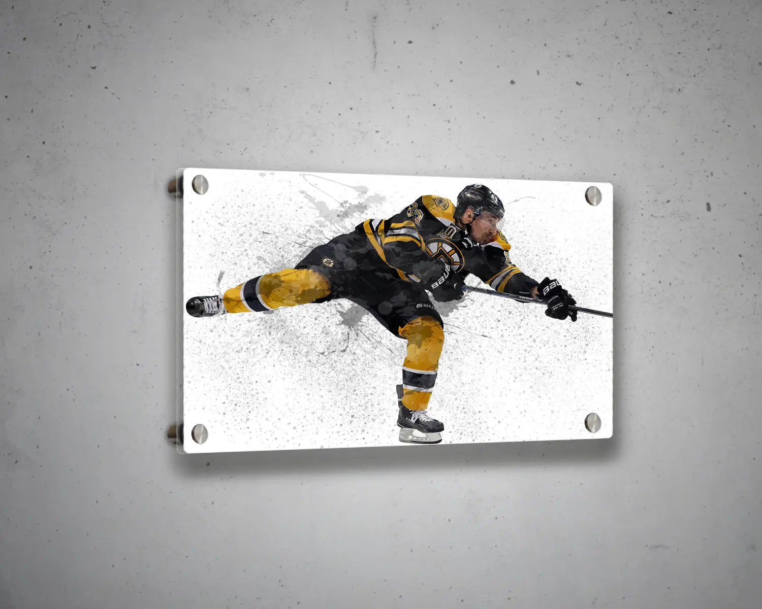 Brad Marchand Splash Effect Canvas Art 