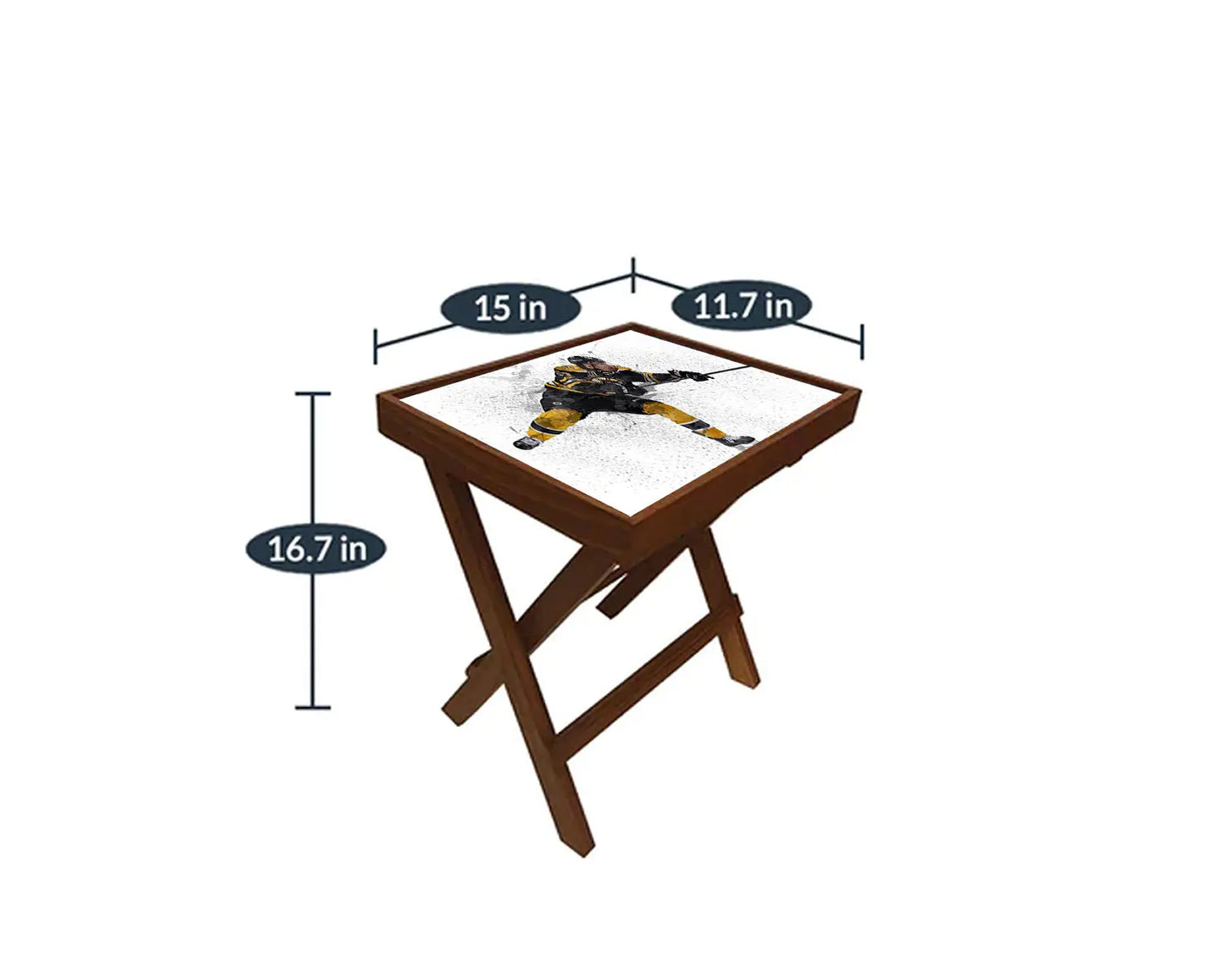 Brad Marchand Splash Effect Coffee and Laptop Table 