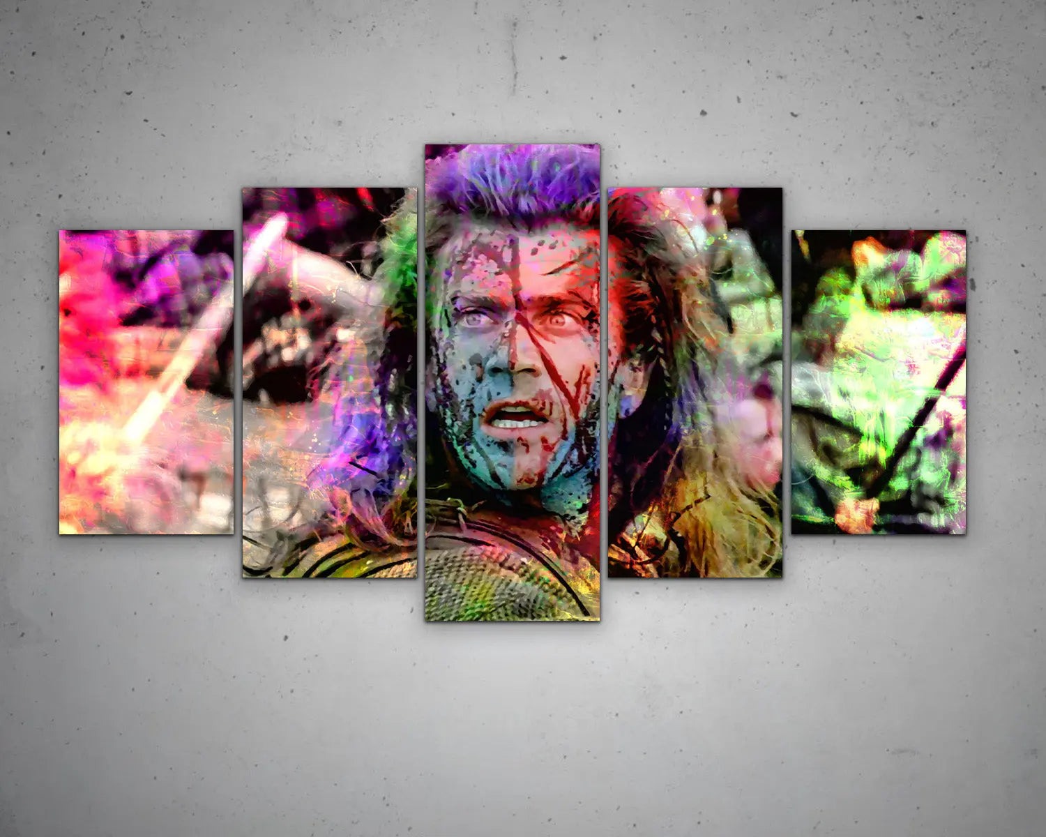 WALLACE Multicolour Wall Art 