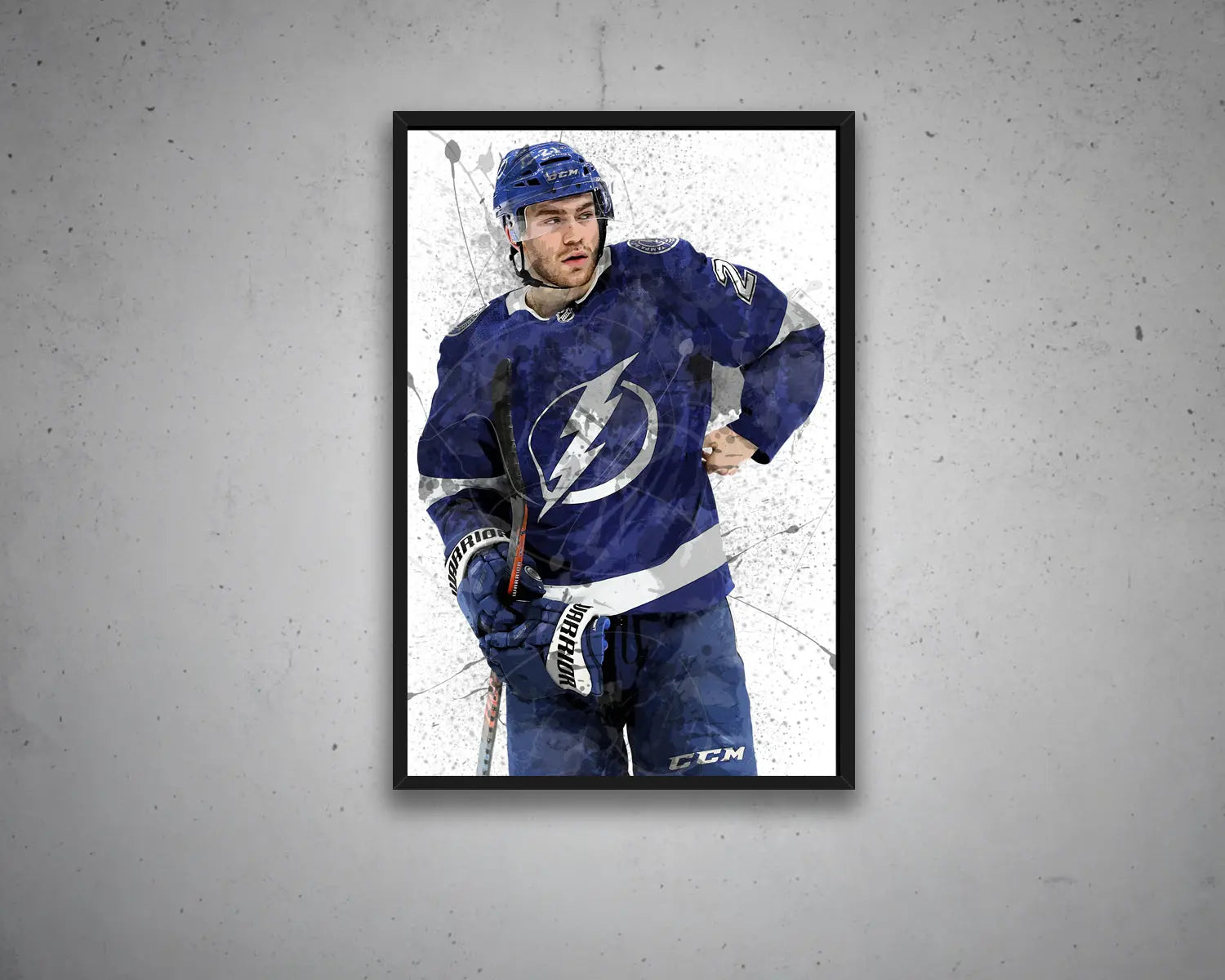 Brayden Point Splash Effect Canvas Art 