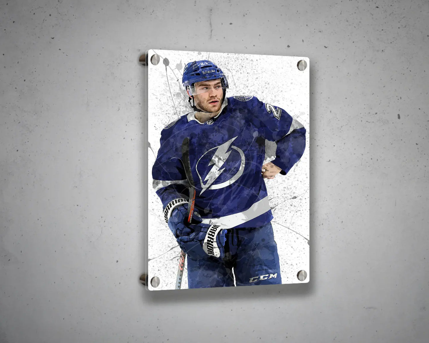 Brayden Point Splash Effect Canvas Art 