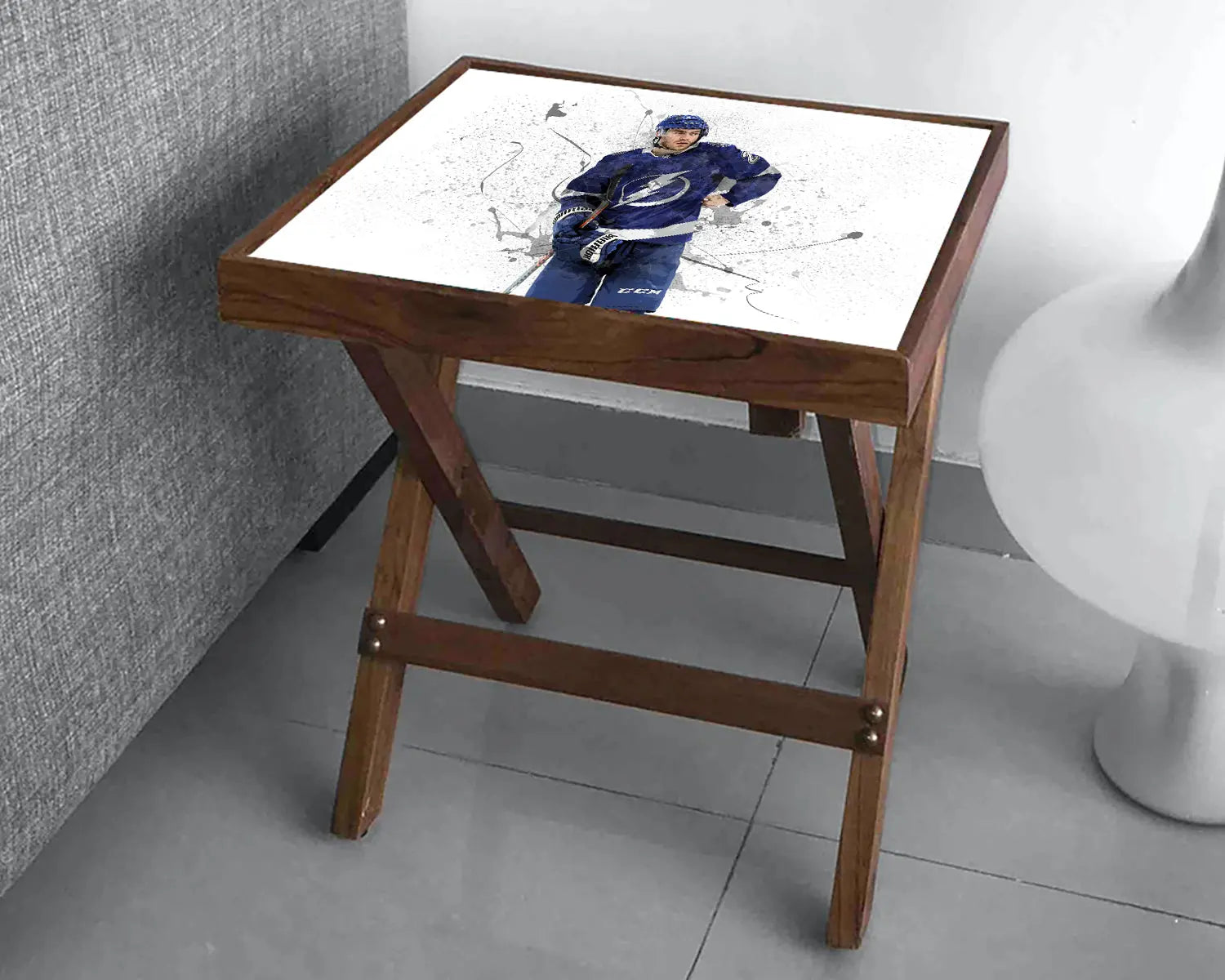 Brayden Point Splash Effect Coffee and Laptop Table 