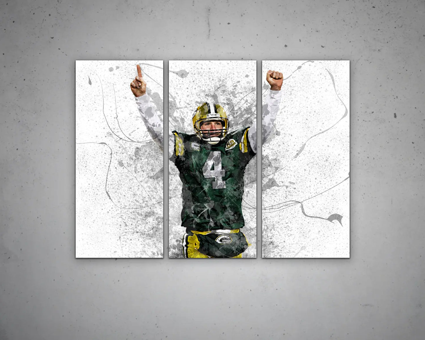 Brett Favre Canvas Wall Art 