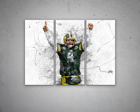Brett Favre Canvas Wall Art