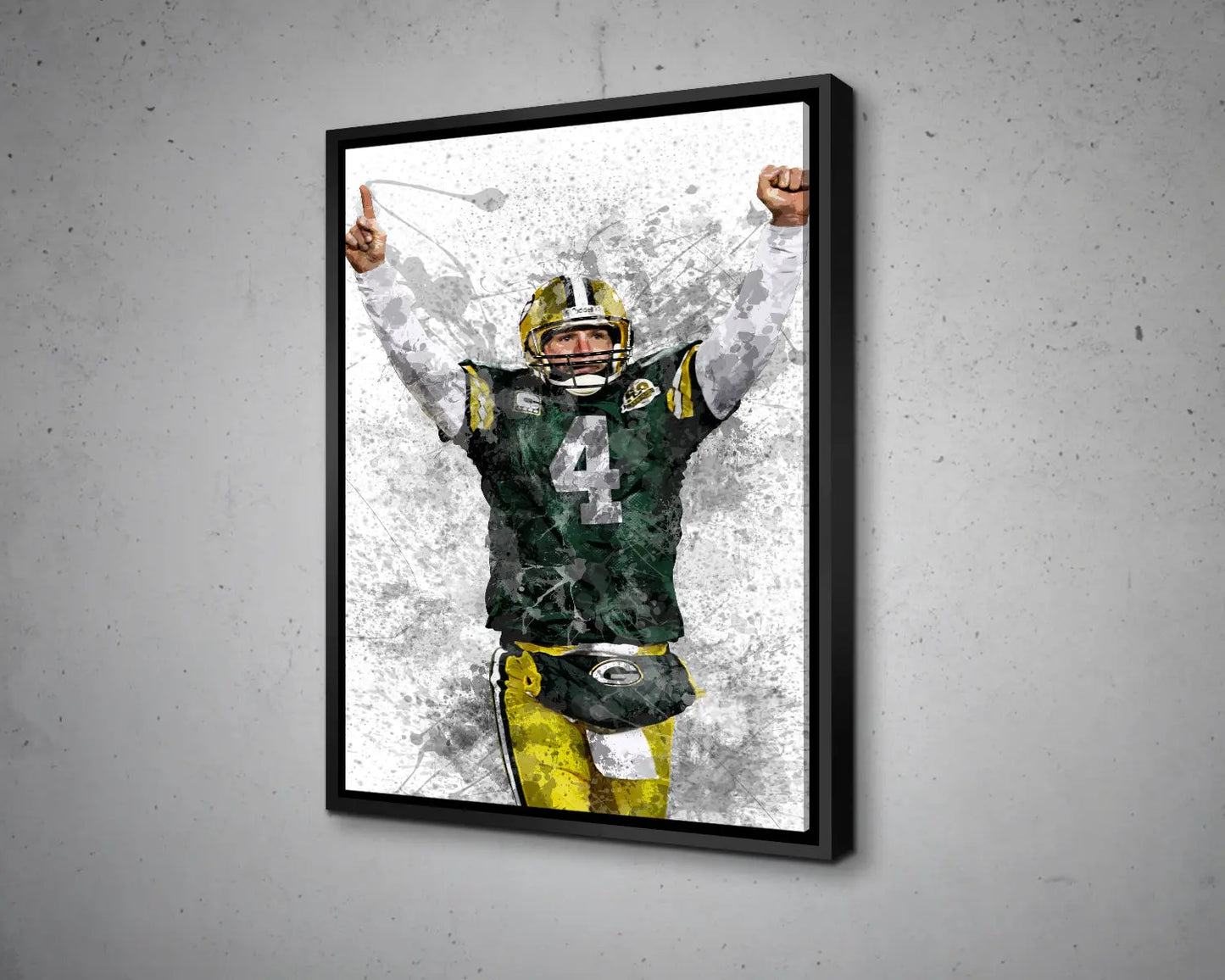 Brett Favre Canvas Wall Art 