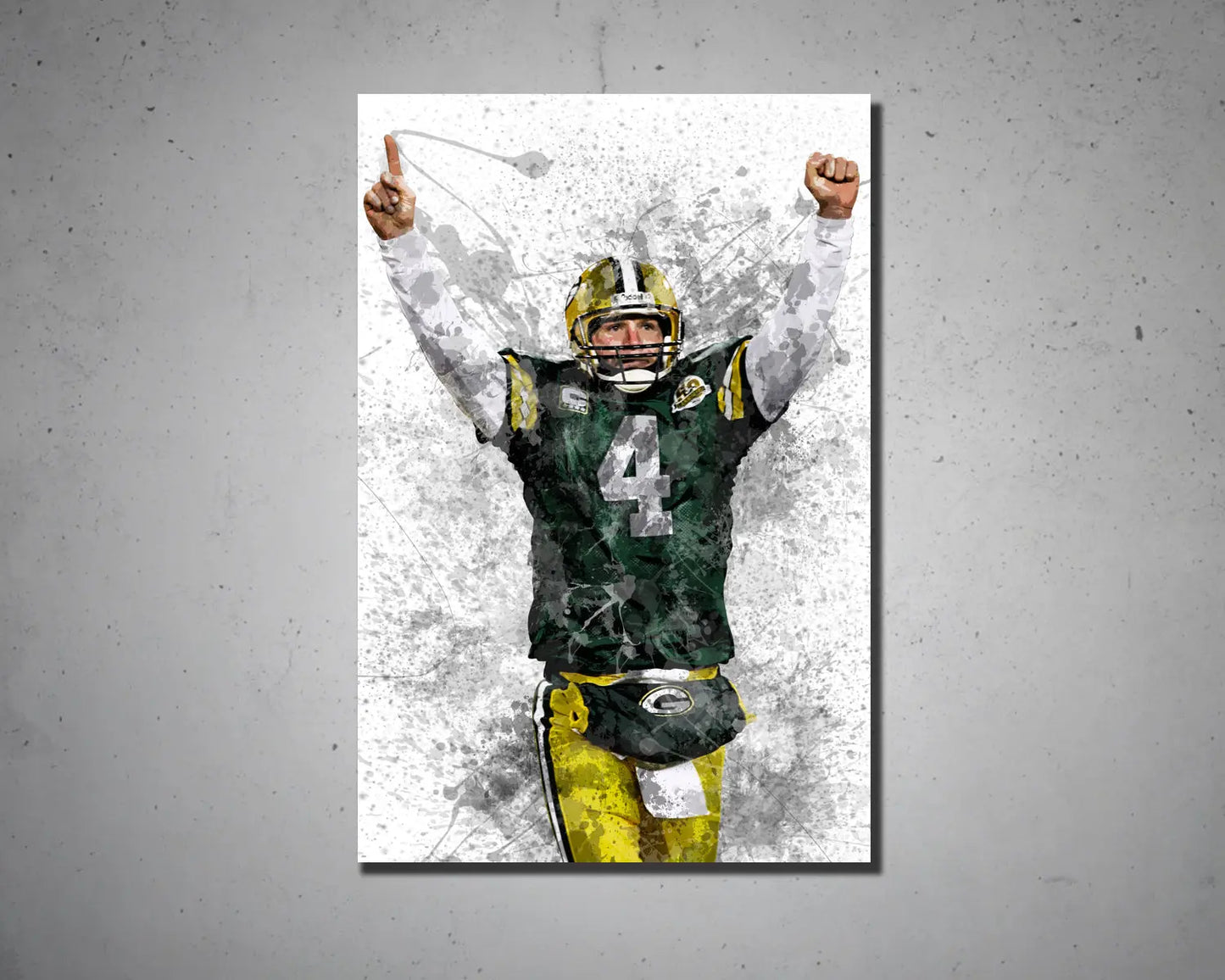 Brett Favre Canvas Wall Art 